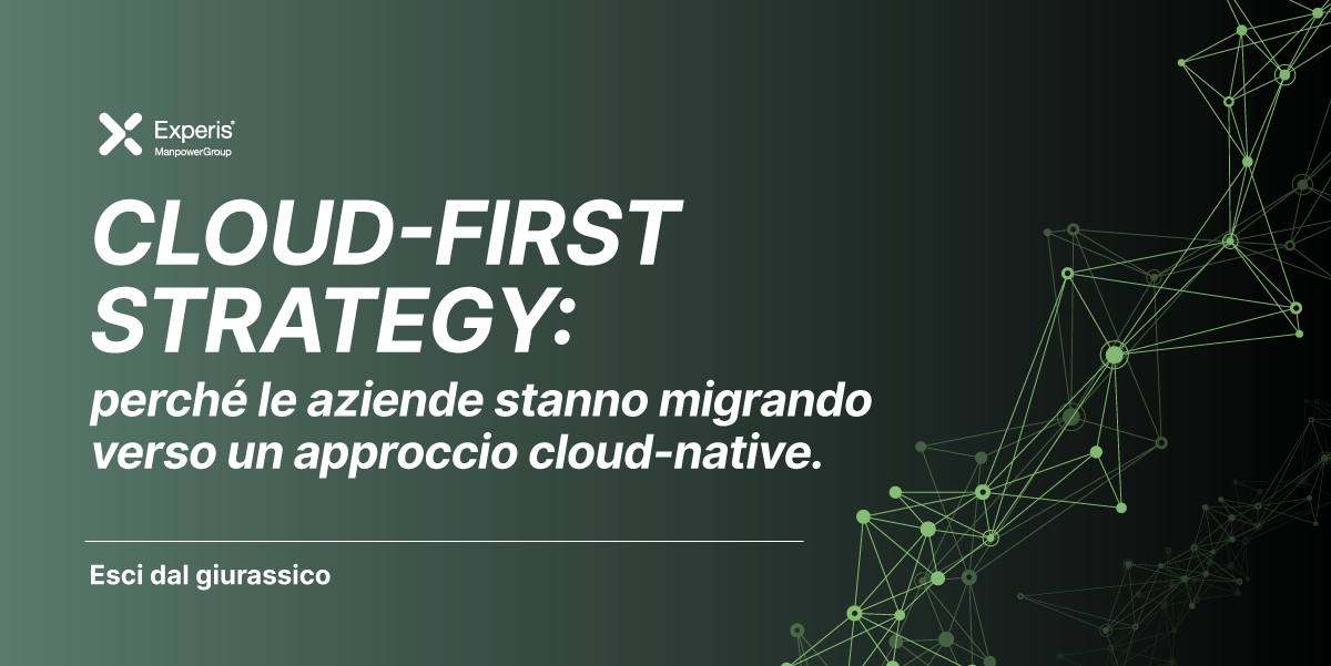 Esci dal giurassico | perché le aziende stanno migrando verso un approccio cloud-native